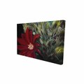Fondo 12 x 18 in. Echinopsis Red Cactus Flower-Print on Canvas FO2783933